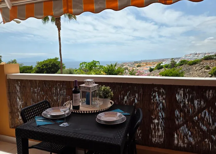 Ocean View With Breathtaking Sea View, Family Friendly, Terrace, Wifi, Sat-tv Costa Adeje (Tenerife)