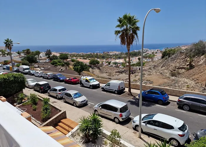Ocean View With Breathtaking Sea View, Family Friendly, Terrace, Wifi, Sat-tv Apartmán Costa Adeje (Tenerife)